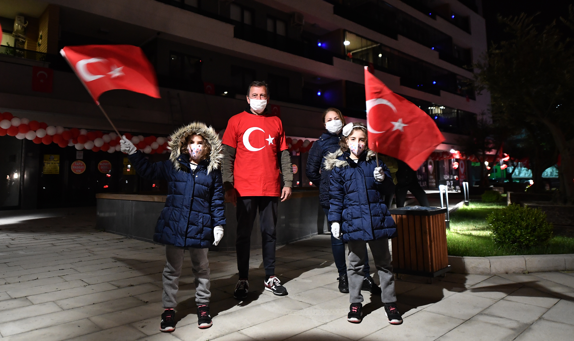 Osmangazi’de İstiklal Marşı Tek Bir Ağızdan Okundu